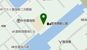 豊海運動公園の地図画像