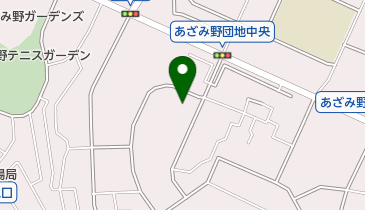 あざみ野三丁目公園の地図画像