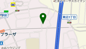 美しが丘二丁目公園の地図画像