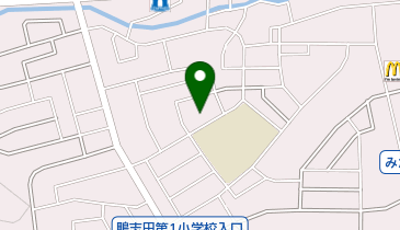 鴨志田第六公園の地図画像