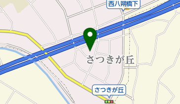 さつきが丘公園の地図画像