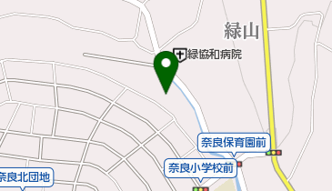 奈良町第四公園の地図画像