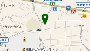 日仏会館の地図画像