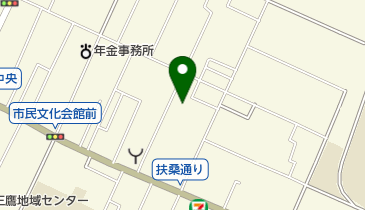 武蔵野市立北町高齢者センターの地図画像