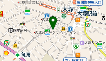 大塚天祖神社の地図画像