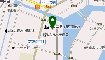 港区芝浦港南区民センターの地図画像