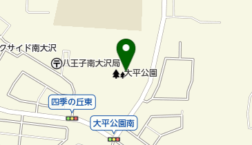 大平公園の地図画像