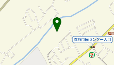 小田野中央公園の地図画像