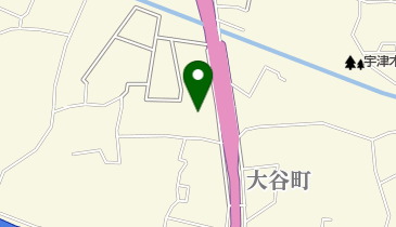 後大谷まちの広場の地図画像