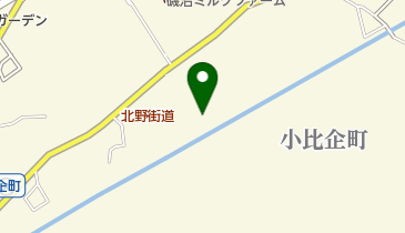 小比企まちの広場の地図画像