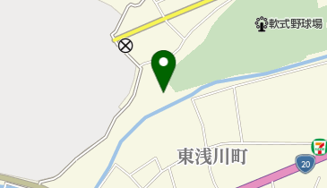 中郷まちの広場の地図画像