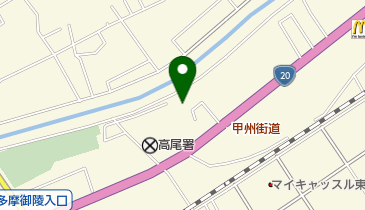 東浅川まちの広場の地図画像