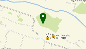 松枝河川敷広場の地図画像