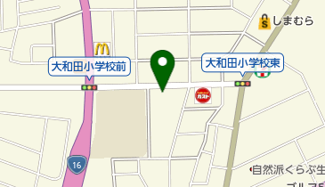 大和田台児童遊園の地図画像