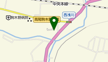 西浅川児童遊園の地図画像