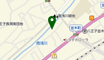 なみき児童遊園の地図画像