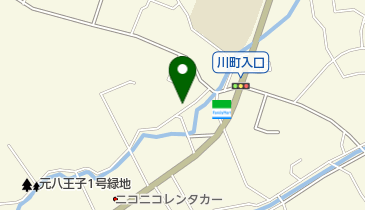 七面児童遊園の地図画像