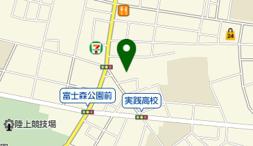 上野町公園の地図画像