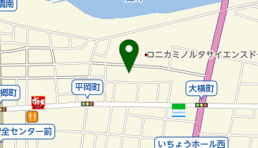 南原公園の地図画像