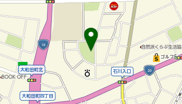 北大和田公園の地図画像