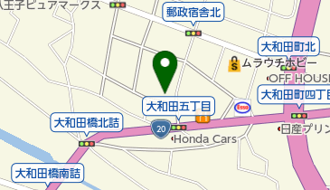 大和田西公園の地図画像