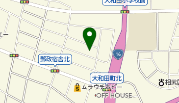 婦台公園の地図画像