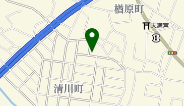 清川4号公園の地図画像