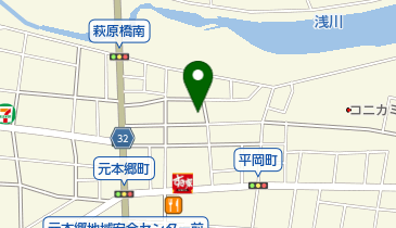 西平岡公園の地図画像