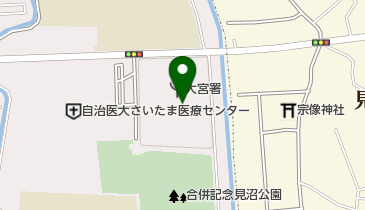 さいたま市防災センターの地図画像