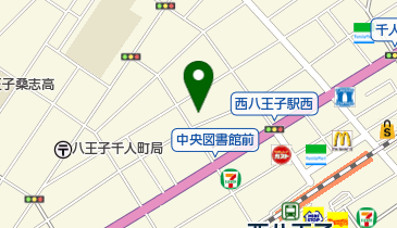 千人町桑の実公園の地図画像
