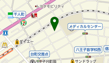 みのわ公園の地図画像