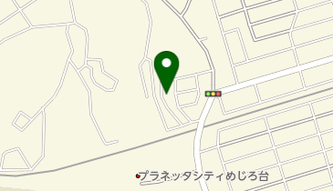 めじろ台三田公園の地図画像