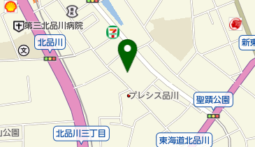 品海公園の地図画像