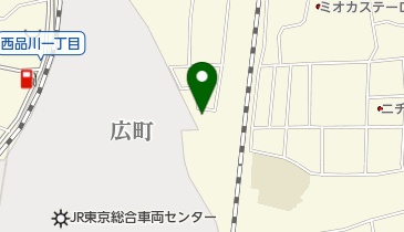 広町公園の地図画像