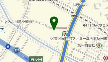 谷山公園の地図画像