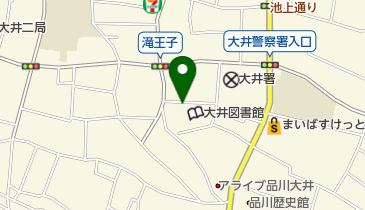 滝王子公園の地図画像