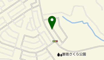 道場根東公園の地図画像