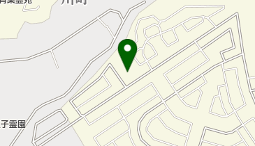 道場根西公園の地図画像