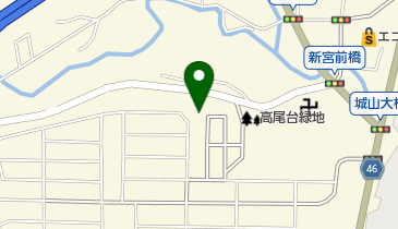 高尾台東公園の地図画像