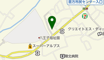 中小田野公園の地図画像