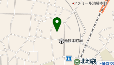 池袋本町四丁目児童遊園の地図画像