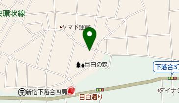 目白四丁目児童遊園の地図画像