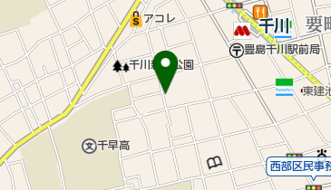 要町三丁目児童遊園の地図画像