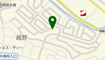 越野北八幡公園の地図画像