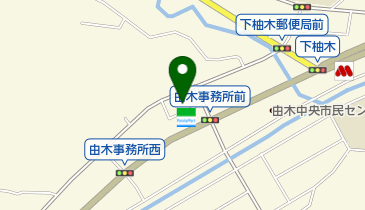 下柚木大町公園の地図画像