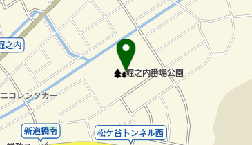 堀之内番場公園の地図画像