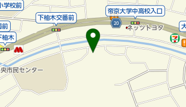 大石やかた公園の地図画像