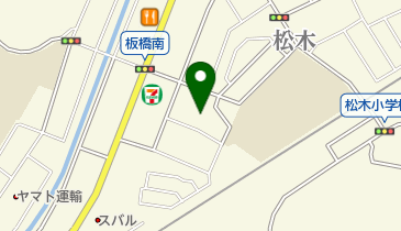 松木川端公園の地図画像