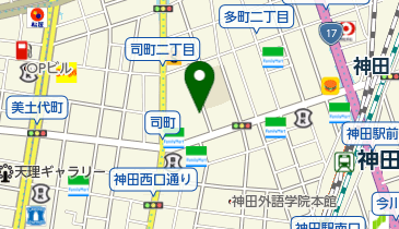 神田公園出張所の地図画像