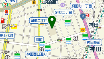 神田さくら館の地図画像